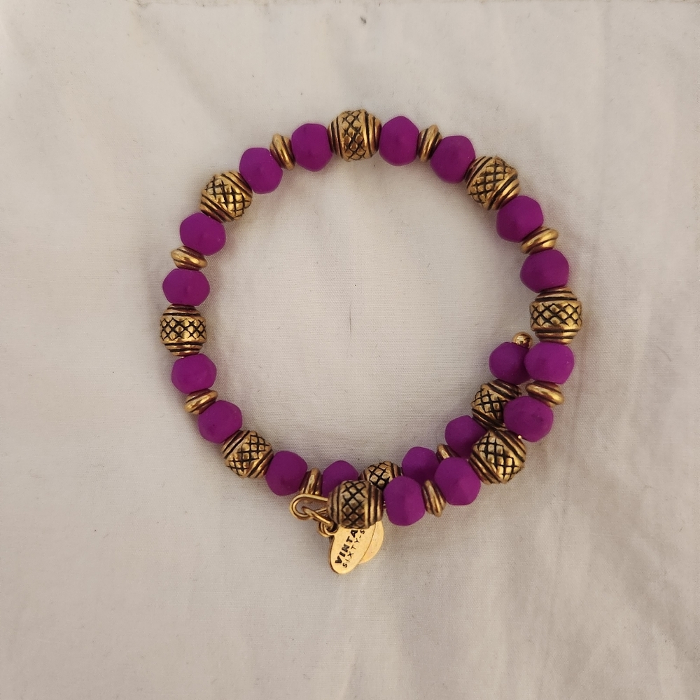 Alex and Ani vintage sixty six energy infused  bracelet.
